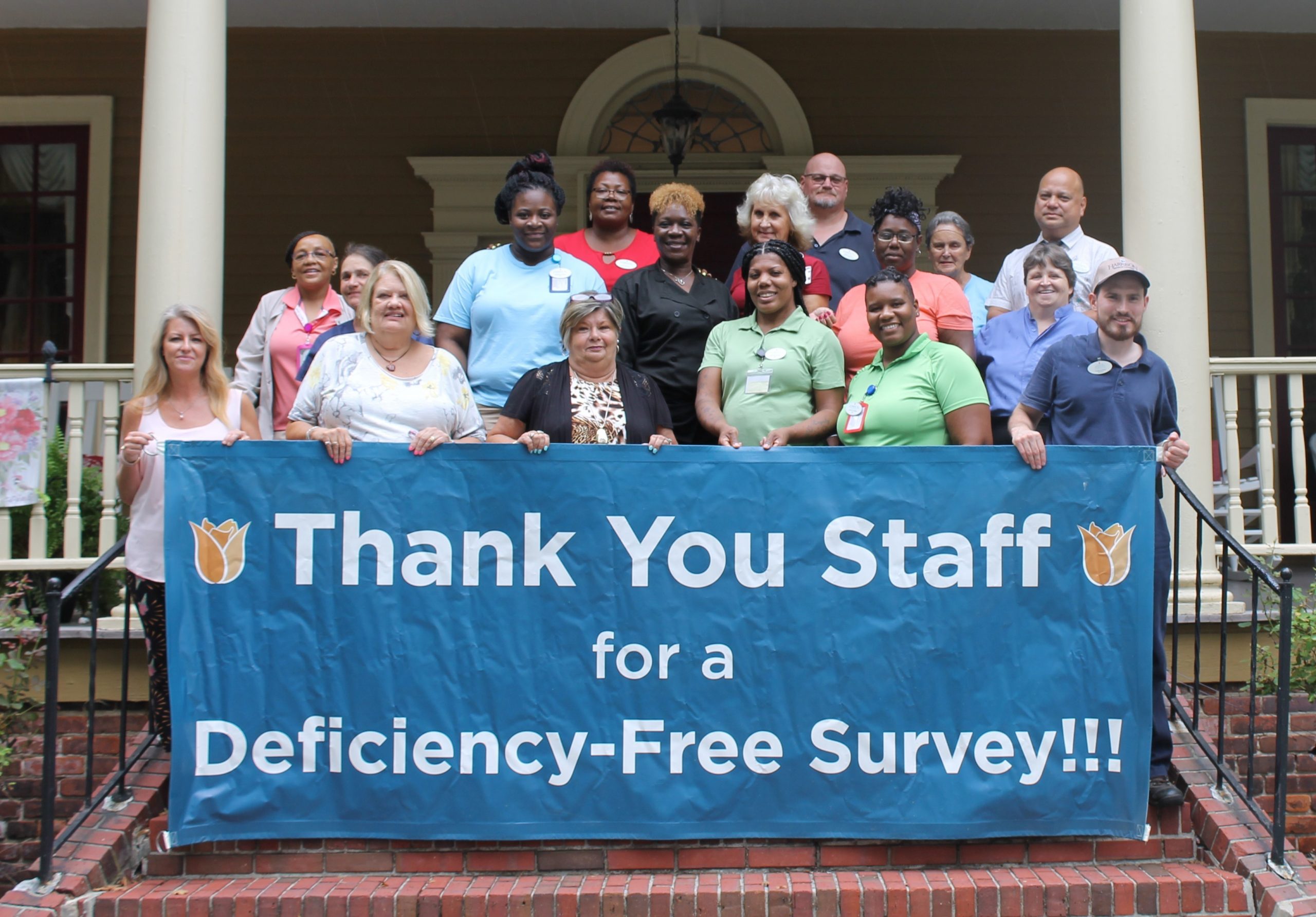 picture of harrison employees for being deficiency-free