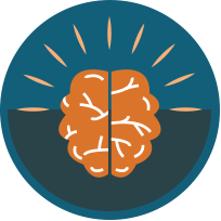 brain memory care icon