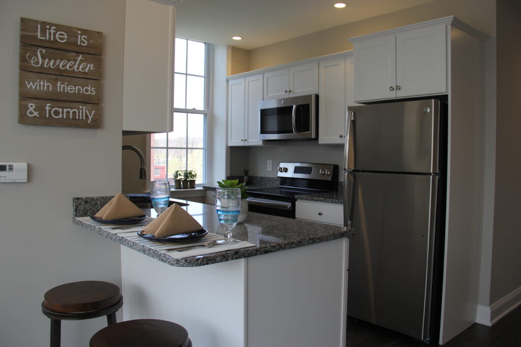 independent living apartment kitchen