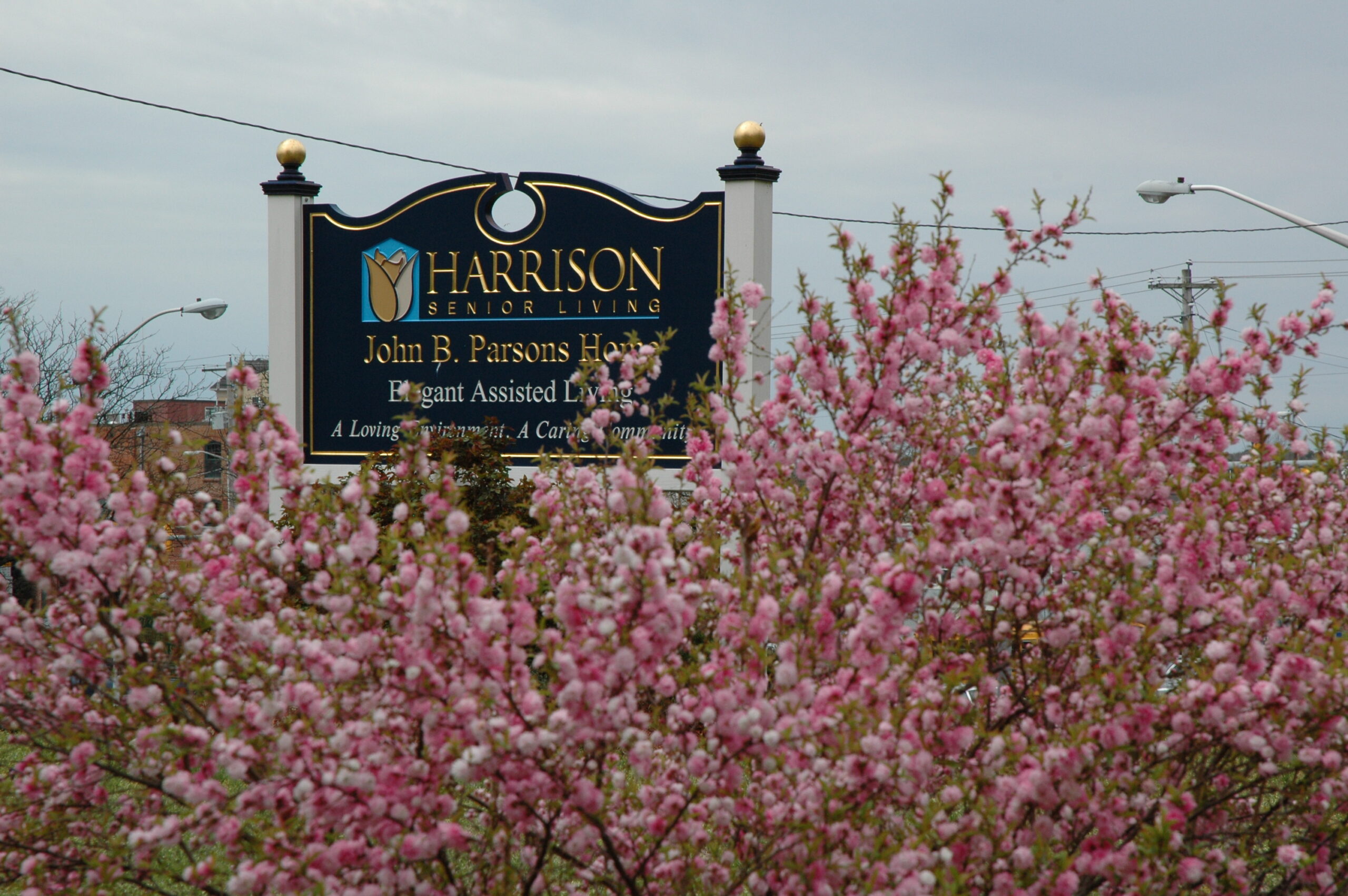 john b parsons assisted living sign